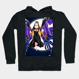 Chaos Angeloid Background Hoodie